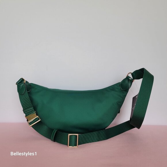 KATE SPADE BELT Bag Chelsea KSNYL Nylon BELT Bag- Deep Jade color🎈 - Picture 9 of 16